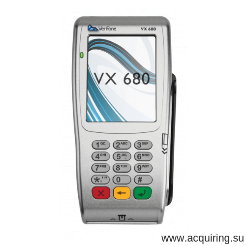 Мобильный POS-терминал Verifone VX680 (Wi-Fi, Bluetooth) под Прими Карту в Петрозаводске